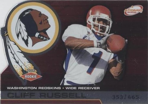2002 Pacific Atomic Cliff Russell #150