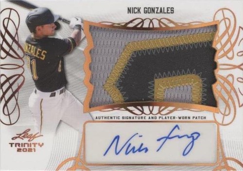 2021 Leaf Trinity - Nick Gonzales #PA-NG2