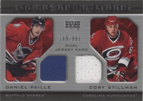 2005-06 Upper Deck Rookie Update - Cory Stillman Daniel Paille #242