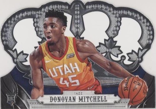 2017-18 Panini Crown Royale Donovan Mitchell #167 Rookie Card RC
