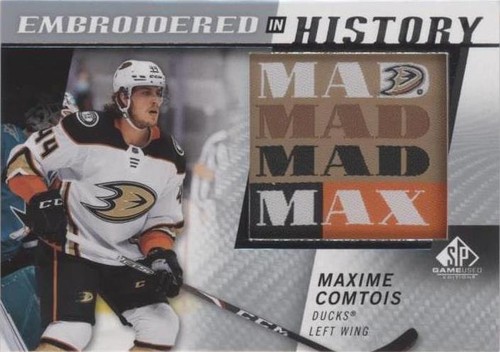 2021-22 Upper Deck SP Game Used - Maxime Comtois #37