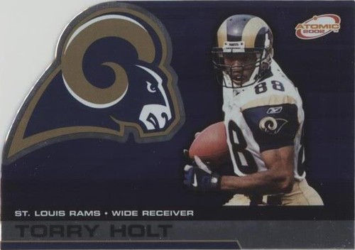 2002 Pacific Atomic Torry Holt #80
