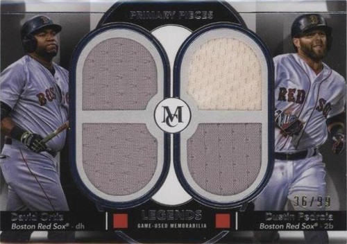 2024 Topps Museum Collection - David Ortiz Dustin Pedroia #DPQL-ORP
