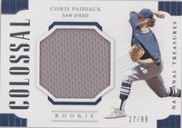 2019 Panini National Treasures - Chris Paddack #RCM-CP