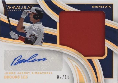 2023 Panini Immaculate Collection - Brooks Lee #JJS-BL