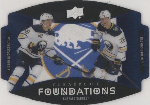 2020-21 Upper Deck - Rasmus Dahlin Victor Olofsson #CCF-DO