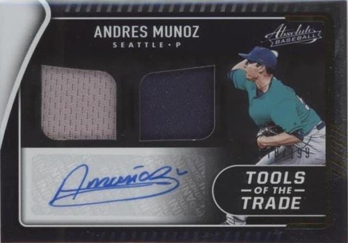 2020 Panini Absolute Materials Andres Munoz ARM-AM Rookie