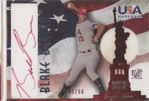 2007 USA Baseball - Blake Beavan #AJ-30