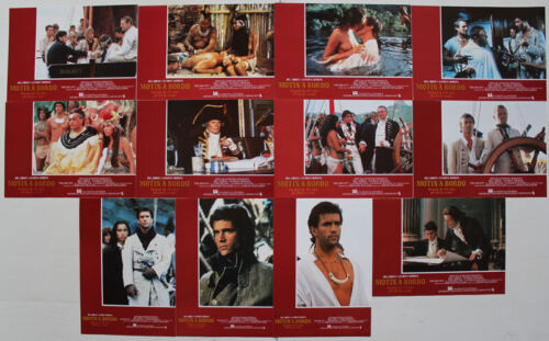 Mel Gibson The Bounty Spanish lobby card set Anthony Hopkins