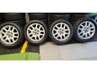 Vauxhall Genuine Antara Zafira 18 alloy wheels + 4 x tyres 235 55 18 All Season