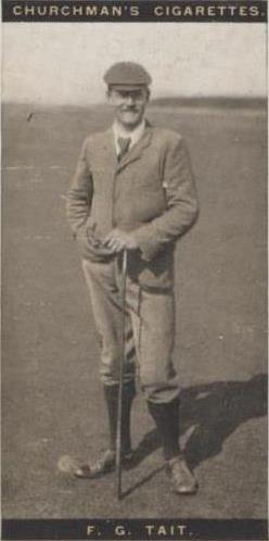1927 Churchman's Famous Golfers - Frederick Guthrie Tait #40