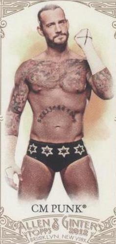 2012 Topps Heritage WWE - CM Punk #3