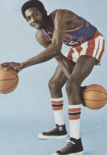 1971 Fleer Harlem Globetrotters - Hubert Ausbie #21