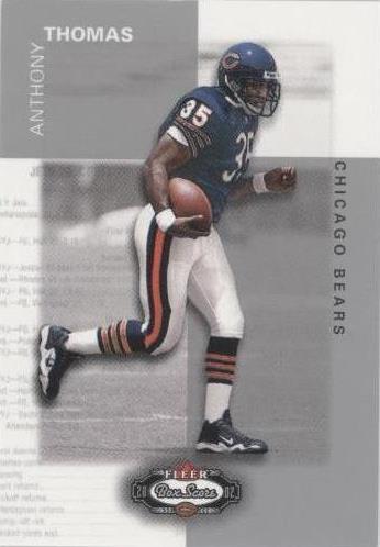2002 Fleer Box Score Anthony Thomas #9