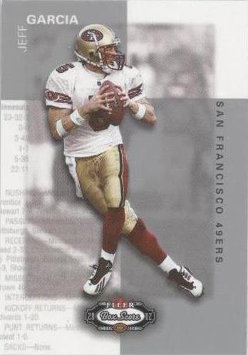 2002 Fleer Box Score Jeff Garcia #28