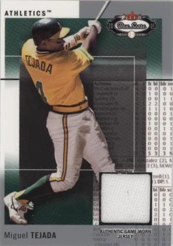 2003 Fleer Box Score - Miguel Tejada #CM-MT