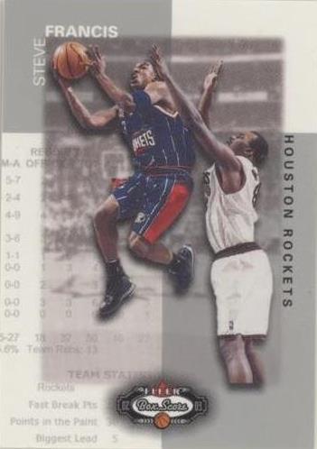 2002-03 Fleer Box Score - Steve Francis #8CM