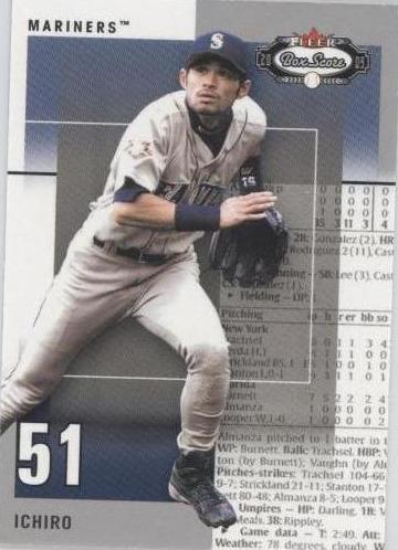 2003 Fleer Box Score - Ichiro Suzuki #15 CM