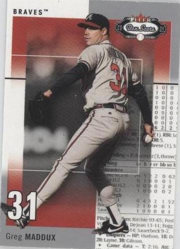 2003 Fleer Box Score - Greg Maddux #22 CM
