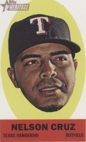 2012 Topps Heritage - Nelson Cruz #2
