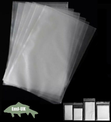PVA Bags Carp Fishing Tackle Fast Dissolving No Residue No Smell Various Sizes