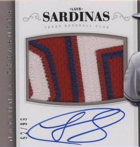 2014 Panini National Treasures - Luis Sardinas #177