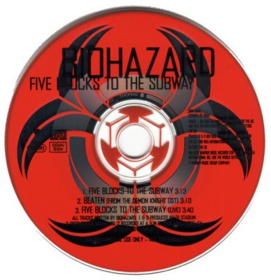 Biohazard - Five Blocks To The Subway, (CD)