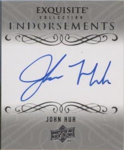 2014 Upper Deck Exquisite Collection - John Huh #EE-JH