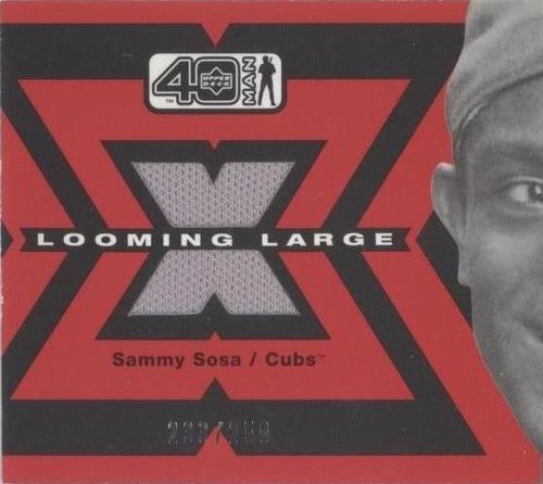 2002 Upper Deck 40 Man - Sammy Sosa #L-SS
