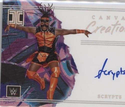 2023 Panini Impeccable WWE - Scrypts #CC-SCR