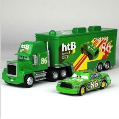 TRUCK+CAR 2-Pack Cars Toys Disney Pixar Lot Kids Party Gifts Collection McQueen