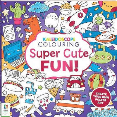 Hinkler Pty Ltd Kaleidoscope Colouring: Super Cute Fun (Paperback) (UK IMPORT)