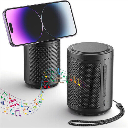 2 in 1 Wireless Bluetooth Speaker Cell Phone Stand Potable S