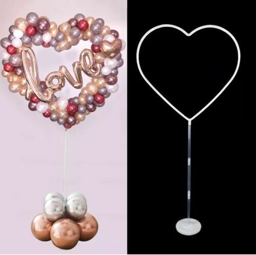 Kit Struttura Stand Palloncini A Forma Di Cuore Decorazione Matrimonio Feste bal