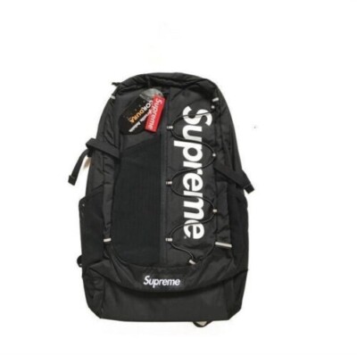 Supreme SS17 Backpack Black NEW High quality