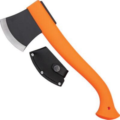 Mora Outdoor Camp Axe Orange 12058 12 1/2'' overall. 4 3/8'' black finish carbon s
