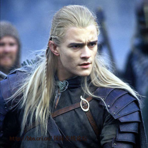 The Lord Of The Rings Legolas Cosplay Wig Light Blonde Long Lace