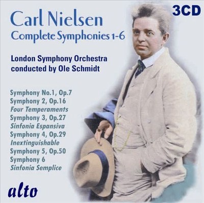 OLE SCHMIDT / LONDON SYMPHONY ORCHESTRA CARL NIELSEN: COMPLETE SYMPHONIES 1-6 NE