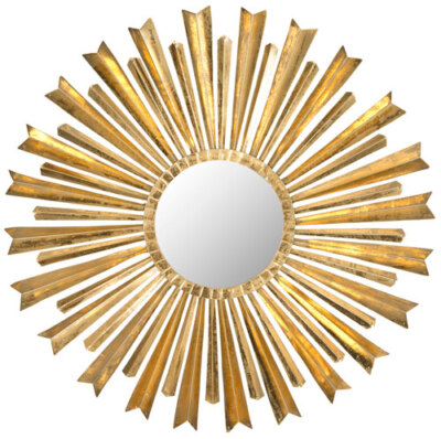 Safavieh GOLDEN ARROWS SUNBURST MIRROR, Reduced Price 2172748147 MIR4027A