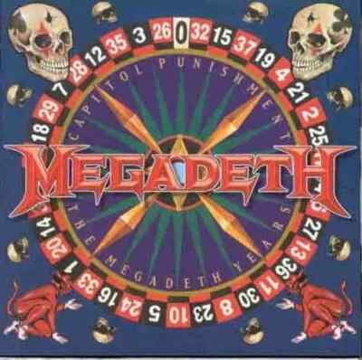 Megadeth- Capitol Punishment   CD  Good condition