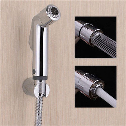 2 Functions Toilet Handheld Bidet Shower Spray Shattaf Kit Sprayer Hose Holder Ebay