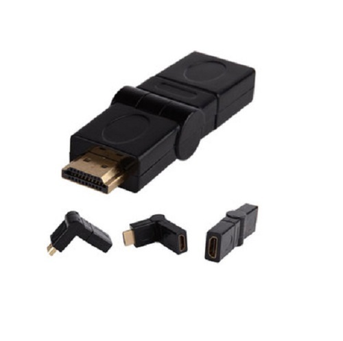 Adattatore Angolare Ruotabile da HDMI Femmina a HDMI Maschio flessibile 180° hsb