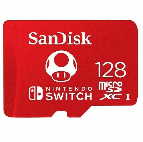 Nintendo Switch 本体+MicroSD128GB Amazon.com: SanDisk 128GB Nintendo Switch Micro SD Card