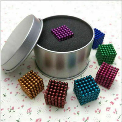 Kreativität 216 5mm Magnet Magnet Neodym Würfel Kugeln Sphere DIY Stress Relief