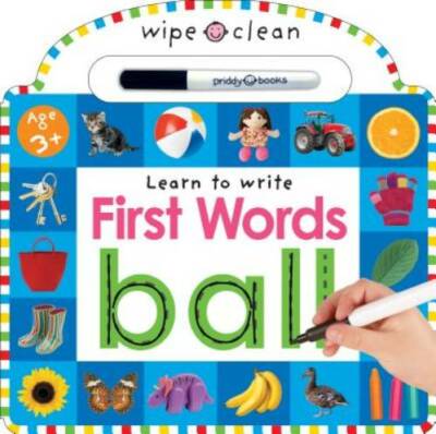 Wipe Clean: First Words - Board book By Priddy, Roger - GOOD