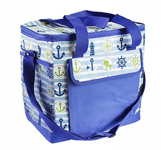 Borsa Frigo Termica Mare Campeggio Escursioni Picnic Capac. 28LT 36x23x36cm dfh