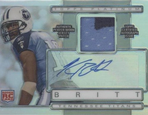 2009 Topps Platinum Kenny Britt #ARP-KB