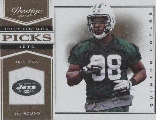 2012 Playoff Prestige Quinton Coples #48
