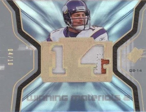 2007 SPx Brad Johnson #WM-BJ