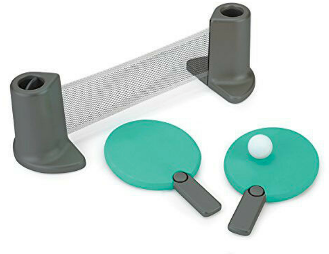 Umbra Pongo (2PK) Portable Ping Pong Game Set Any Table EZ Fold Surf NEW NO BOX